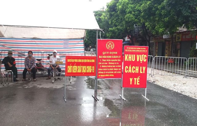 Hải Dương thực hiện giãn cách xã hội toàn thành phố. Ảnh: TL.