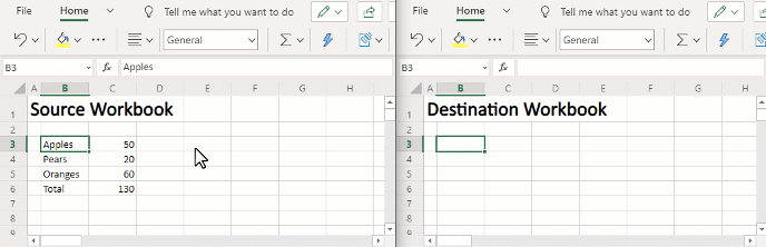 Phía người dùng có thể liên kết các bảng tính với nhau trên Excel web. Ảnh: internet.