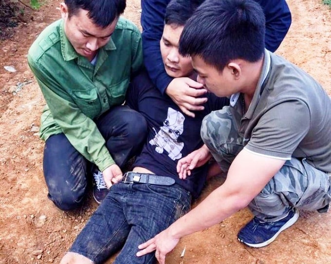 Bắt quả tang đối tượng Trần Anh Lập