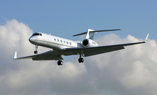 Chuyên cơ Gulfstream F550 là một trong những chuyên cơ đắt giá nhất thế giới. Ảnh: internet.