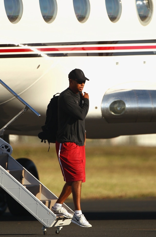 Tiger Woods hiện đang sở hữu một chiếc chuyên cơ vô cùng đắt đỏ. Ảnh: internet.