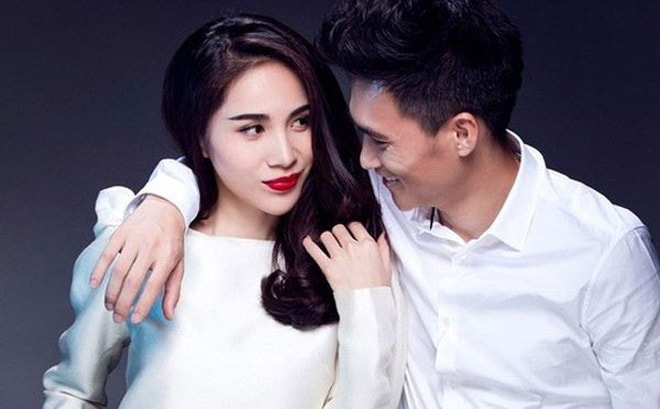 Công Vinh - Thủy Tiên là đôi vợ chồng khiến bao người phải ngưỡng mộ. Ảnh: internet.