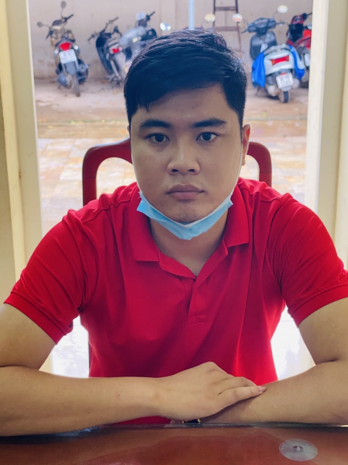 Đối tượng Hà Văn Hoàn, sinh năm 1993 ở xã Thọ Ngọc, huyện Triệu Sơn, tỉnh Thanh Hóa chuyên cho vay nặng lãi
