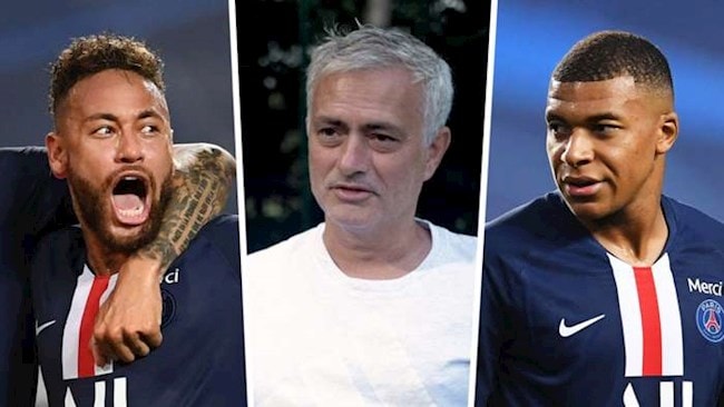 Huấn luyện viên (HLV) Mourinho cho rằng Paris Saint-Germain (PSG) đang là đội bóng thất bại. Ảnh: internet.