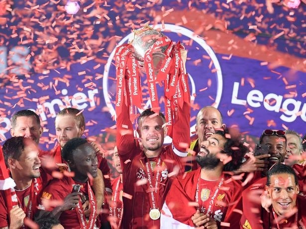 Trước đó Liverpool đã vượt qua Man City để đăng quang mùa trước. Ảnh: internet.
