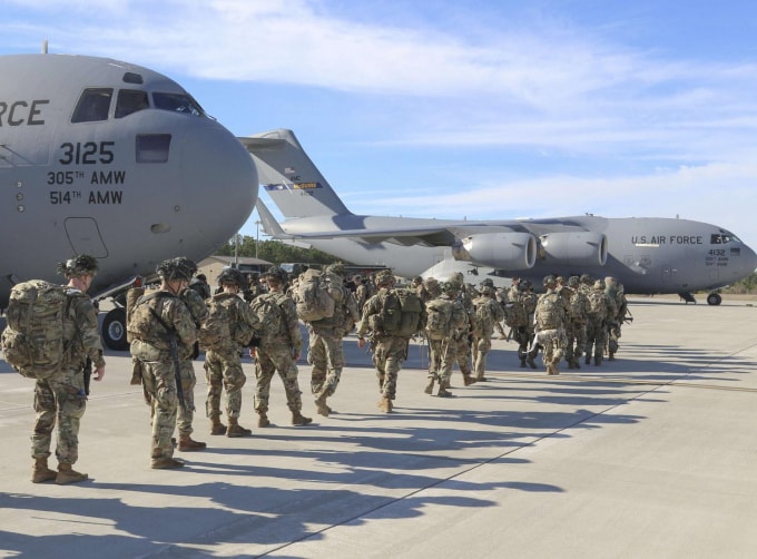 Mỹ rút gần hết binh lính khỏi các căn cứ quân sự tại Iraq - Ảnh: Reuters