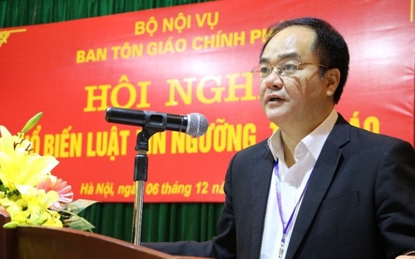 Ông Vũ Chiến Thắng vừa được Thủ tướng Chính phủ bổ nhiệm giữ chức Thứ trưởng Bộ Nội vụ