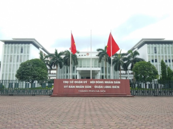 Trụ sở Quận ủy, HĐND, UBND quận Long Biên