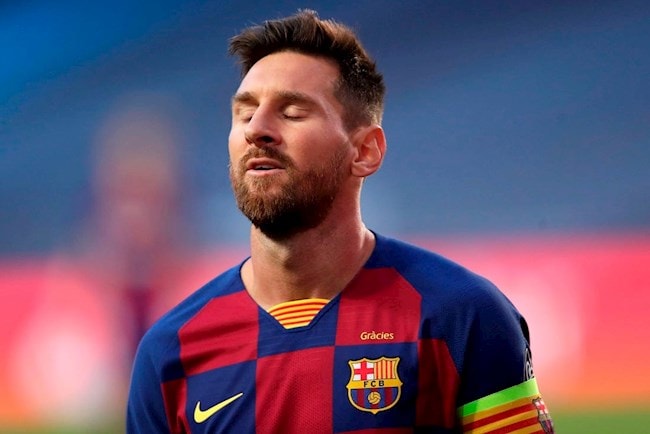 Tiền đạo Messi phủ nhận việc đã bày tỏ nguyện vọng được ra đi với HLV Koeman. Ảnh: internet.