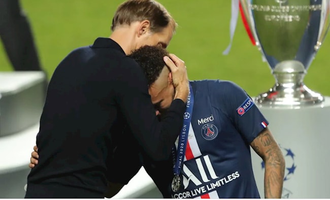 Huấn luyện viên (HLV) Thomas Tuchel thất vọng khi PSG không thể vượt lên dẫn trước. Ảnh: internet.