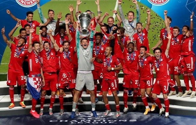 Câu lạc bộ (CLB) Bayern đã giành chức vô địch Champions League. Ảnh: internet.