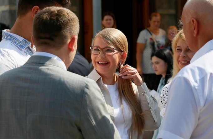 Cựu Thủ tướng Ukraina Yulia Tymoshenko. Ảnh: Reuters