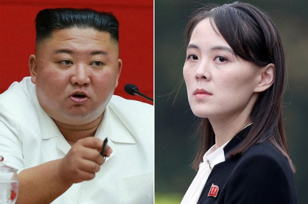 Ông Kim Jong-un và bà Kim Yo-jong. Anh: AFP