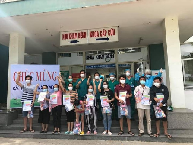 Đà Nẵng công bố 10 bệnh nhân mắc Covid-19 khỏi bệnh. Ảnh: TL.