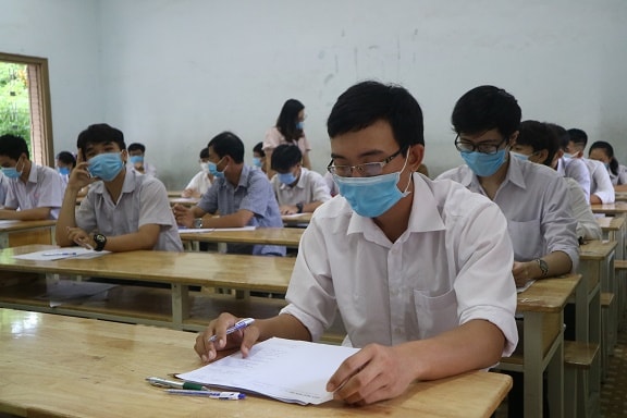 Thí sinh thi tốt nghiệp THPT đợt 1. Ảnh: TL.