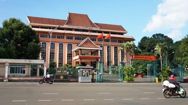 Trụ sở Ủy ban Kiểm tra Tỉnh ủy Gia Lai, nơi ông Lương Đình Trung công tác