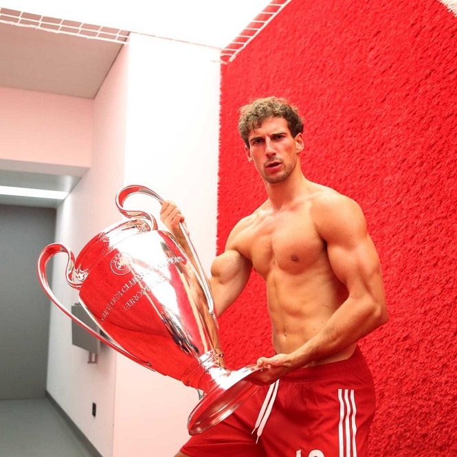 Hình ảnh mới của Goretzka. Ảnh: internet.