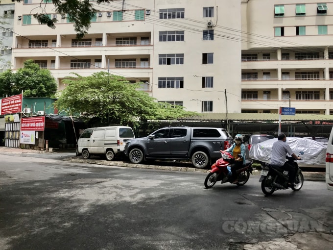 Tình trạng vỉa hè, lòng đường được