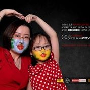 Chiến dịch thu hút rất đông các cặp mẹ và bé tham gia hưởng ứng