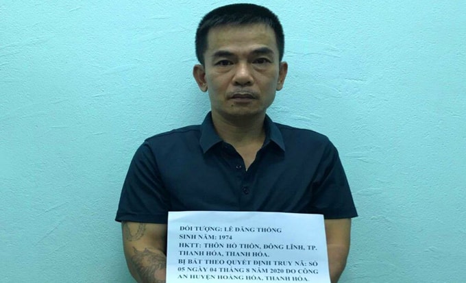 Đối tượng Lê Đăng Thống
