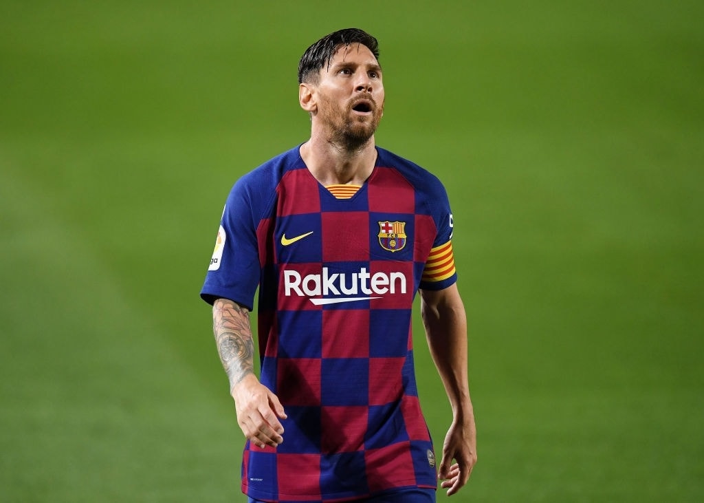 Cầu thủ Messi ‘chính thức’ hủy bản hợp đồng với Barcelonae. Ảnh: internet.