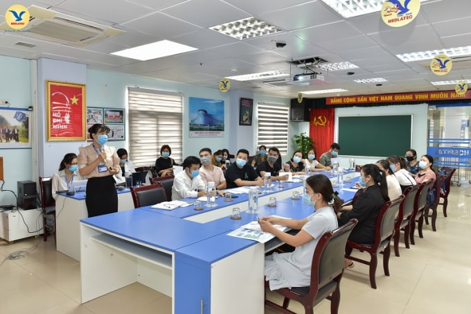 TP. Đỗ Thị Tố Lan - Phòng Điều dưỡng, Bệnh viện Đa khoa MEDLATEC đã chia sẻ tới các học viên