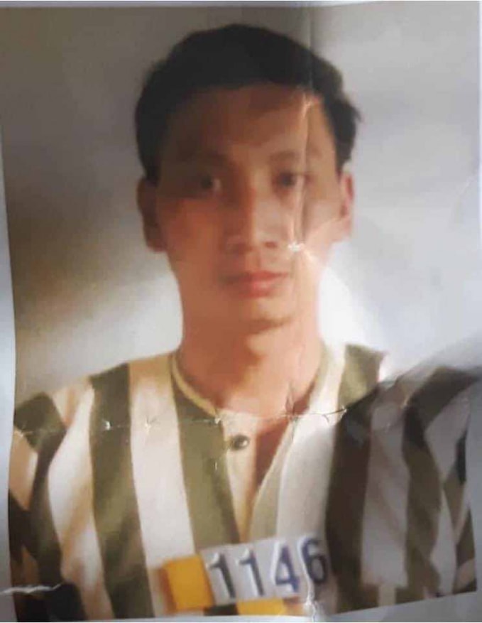 Phạm nhân Nguyễn Ngọc Nghĩa. Ảnh Công an cung cấp.