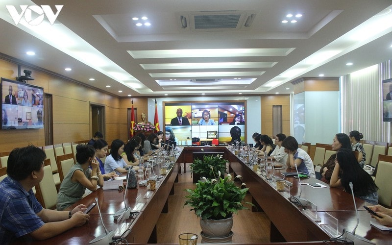 Toàn cảnh Hội thảo trực tuyến về “Năm phương pháp phục hồi sức khỏe toàn diện cho phóng viên”. Ảnh: Nguyễn Hà