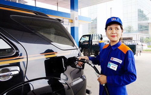 Giá xăng tăng nhẹ so với kỳ điều hành khác. Ảnh: internet.
