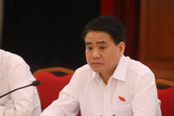 Chính thức khởi tố, bắt tạm giam Chủ tịch TP.HN Ngyễn Đức Chung. Ảnh: internet.