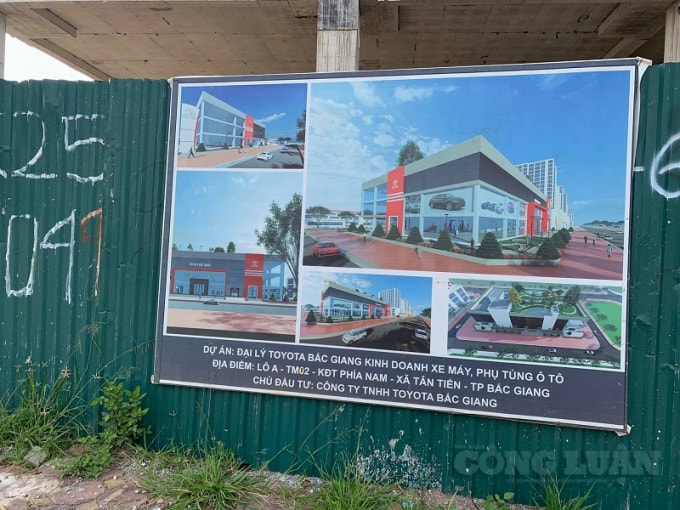 Thông tin về công trình của Toyota Bắc Giang.
