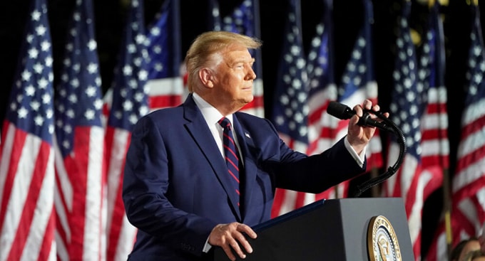 Tổng thống Mỹ Donald Trump. Ảnh: Reuters