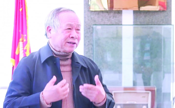 Nhà báo Trần Đức Nuôi - Nguyên Trưởng ban Thư ký biên tập Đài Tiếng nói Việt Nam.