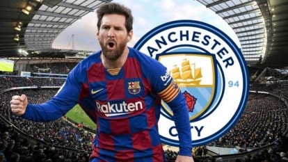 Cầu thủ Messi gây chấn động giới bóng đá khi tuyên bố muốn rời Barcelona. Ảnh: internet.