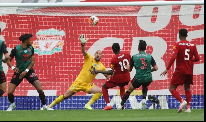 Trước đó, Sadio Mane từng ghi được 18 bàn ở Premier League mùa trước. Ảnh: internet.