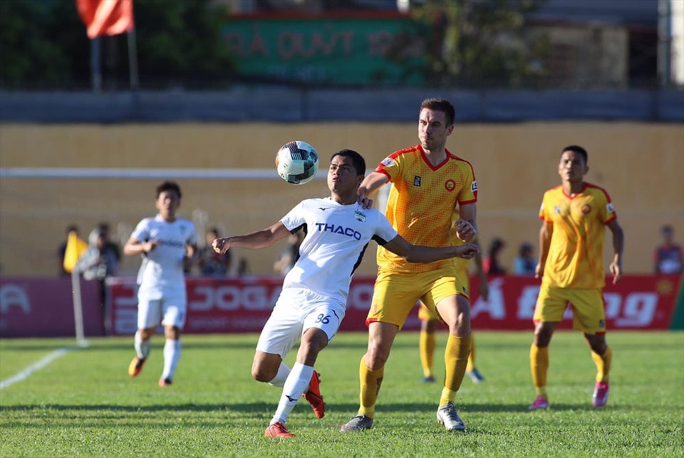 Giải đấu V-League hứa hẹn nhiều trấn sẽ có nhiều trận đấu hay. Ảnh: internet.