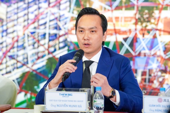Ông Nguyễn Mạnh Hà - Chủ tịch Think Big Group và Lộc Sơn Hà.
