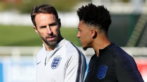 Huấn luyện viên Southgate nói về Sancho. Ảnh: internet.