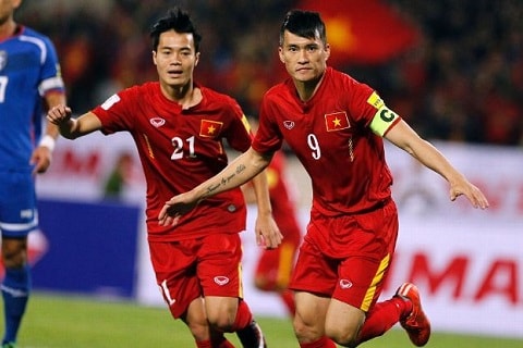 Tiền đạo Lê Công Vinh có cơ hội đi vào lịch sử Asian Cup. Ảnh: internet.