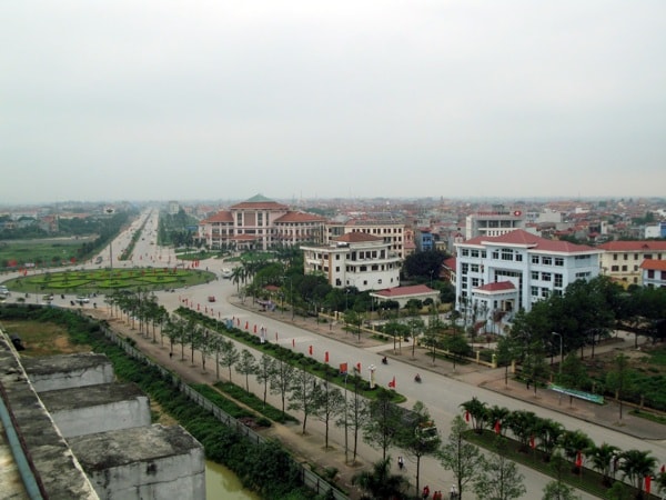 Một góc thành phố Bắc Ninh