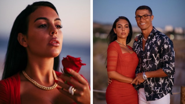 Có lẽ đã đến lúc Ronaldo và Georgina tính đến chuyện lên duyên vợ chồng. Ảnh: internet.