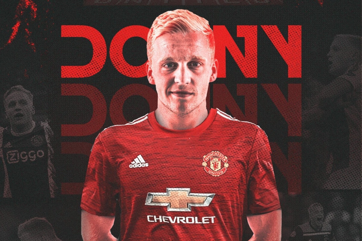 Cầu thủ Donny Van de Beek chính thức là một Quỷ đỏ. Ảnh: internet.