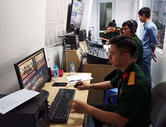 Báo Quân đội nhân dân thực hiện theo mô hình cơ quan truyền thông đa phương tiện. Ảnh minh họa.