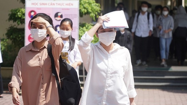 Thí sinh thi tốt nghiệp THPT 2020 đợt 2. Ảnh: TL.