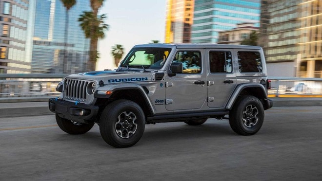 Dòng xe Jeep Wrangler 4xe lần đầu được trang bị động cơ Hybrid đi off-road. Ảnh: internet.