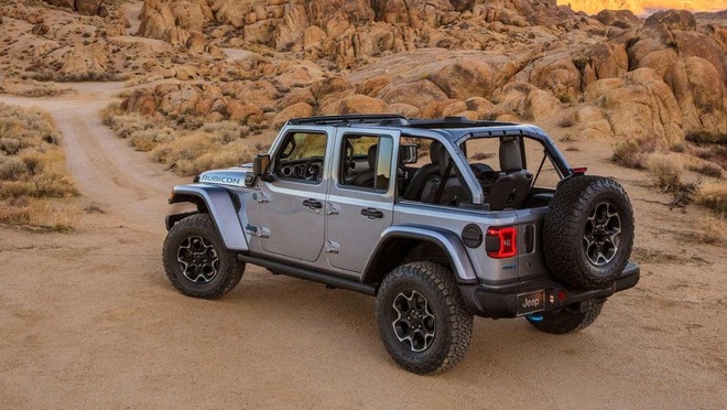 Xe với nhiều công năng hiện đại như một chiếc Wrangler thông thường. Ảnh: internet.