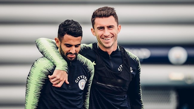 Hai cầu thủ Laporte và Mahrez dương tính với COVID-19. Ảnh: internet.