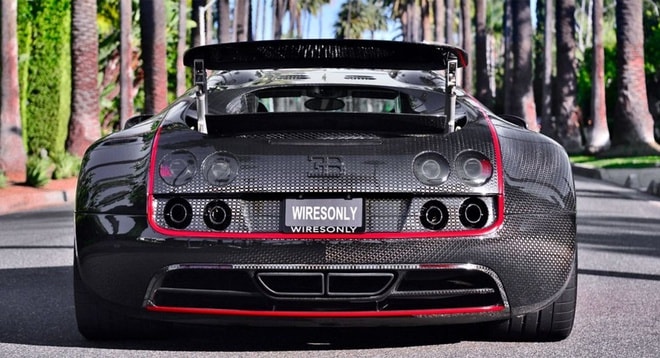 Siêu xe Bugatti Veyron độ Mansory. Ảnh: zingnews.vn
