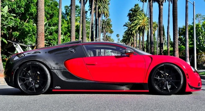 Siêu xe Bugatti Veyron độ Mansory. Ảnh: zingnews.vn