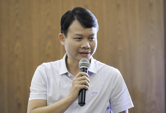 Tân Phó Tổng Biên tập Tạp chí Luật sư Việt Nam Trần Mạnh Quyết phát biểu